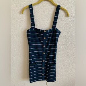 Olivaceous Ribbed Mini Dress NWT 🌴